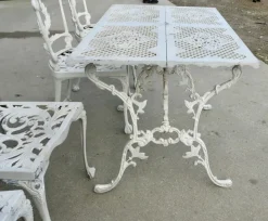 Pamono Weathered Metal Garden Set, 1970s, Set of 5 Discount