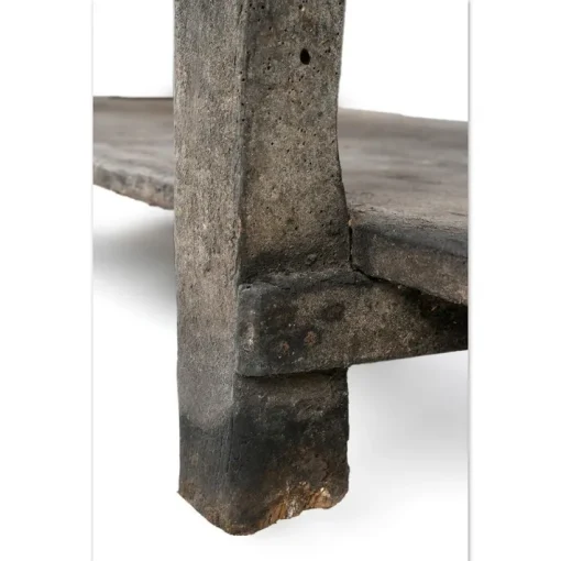 Pamono Weathered Solid Wood Worktable Discount