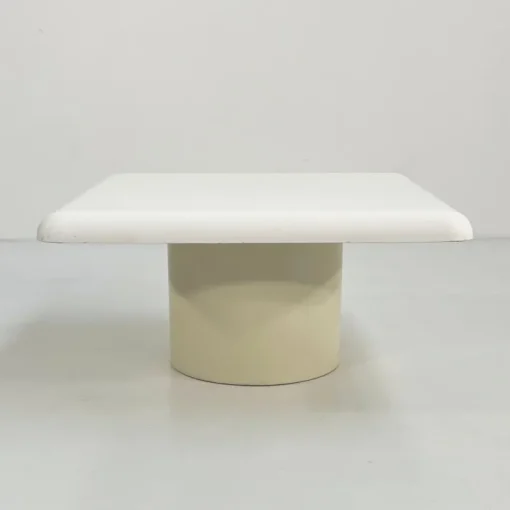 Pamono White Ara Coffee Table by Vico Magistretti for Artemide, 1960s Discount
