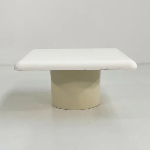 Pamono White Ara Coffee Table by Vico Magistretti for Artemide, 1960s Discount