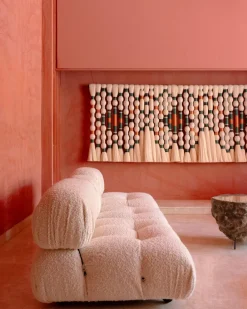 Pamono White Boucle Fabric Camaleonda Modular Sofa Set by Mario Bellini for B&b Italia, 1972, Set of 9 Hot