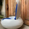 Pamono White Garden Egg Chair by Peter Ghyczy, 1968 Hot