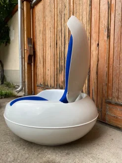 Pamono White Garden Egg Chair by Peter Ghyczy, 1968 Hot
