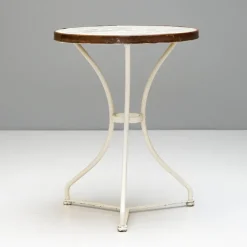 Pamono White Garden Table, 1890s Best