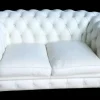 Pamono White Leather Sofa, 2000s Online