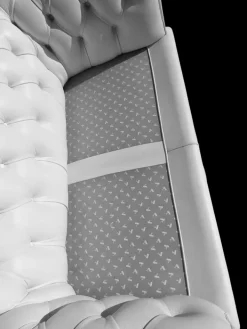 Pamono White Leather Sofa, 2000s Online