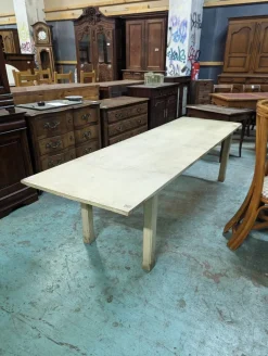 Pamono White Painted Workshop Table Online