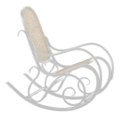Pamono White Rocking Chair Outlet
