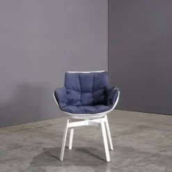 Pamono White Swivel Husk Chair by Patricia Urquiola for B&B Italia, 2010s New