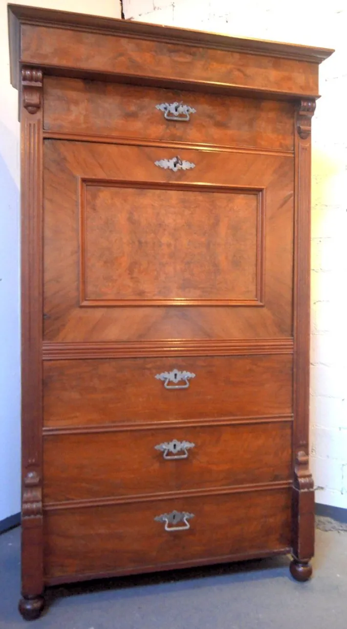 Pamono Wilhelminian Style Secretary, 1880 Sale