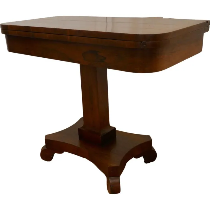 Pamono William IV Folding Games Table, 1820s Outlet