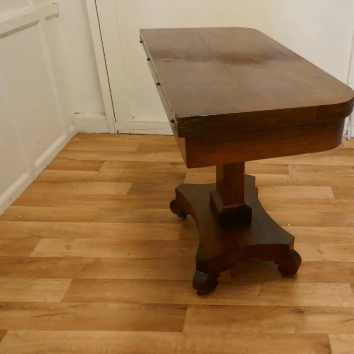 Pamono William IV Folding Games Table, 1820s Outlet