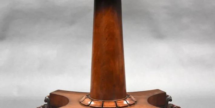 Pamono William IV Mahogany Card Table, 1830 Discount