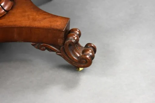 Pamono William IV Mahogany Card Table, 1830 Discount