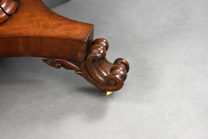 Pamono William IV Mahogany Card Table, 1830 Discount