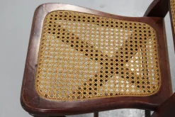 Pamono Wood and Cane Folding Chair, 1970s
