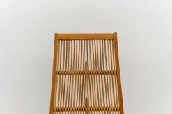 Pamono Wood and Rattan Rocking Chair from Deutsche Werkstätten Hellerau, 1960s
