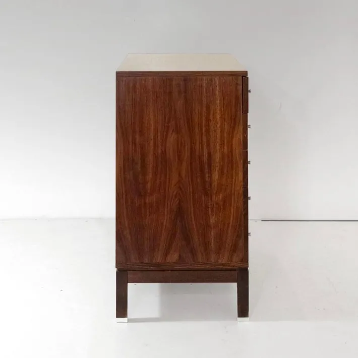 Pamono Wood Chest of Drawers by Ennio Fazzoli for MIM Roma, Italy, 1960s Outlet