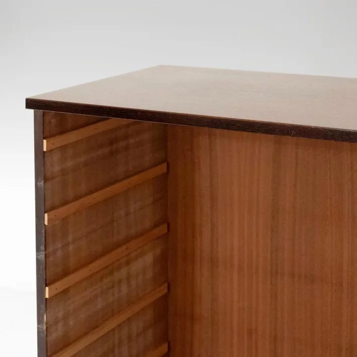 Pamono Wood Chest of Drawers by Ennio Fazzoli for MIM Roma, Italy, 1960s Outlet