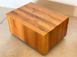 Pamono Wooden Bedside Tables by Mario Marenco for Mobilgirgi, 1980s, Set of 2 Clearance