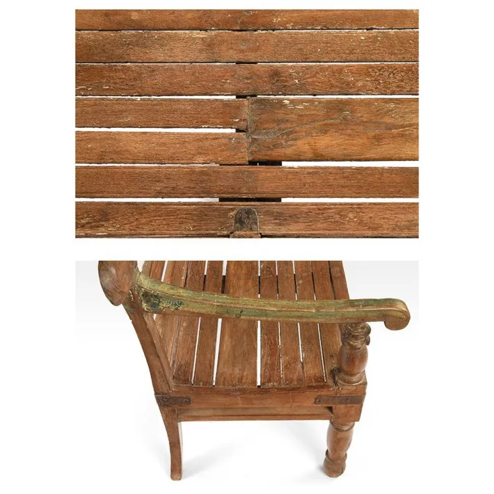 Pamono Wooden Bench Sale
