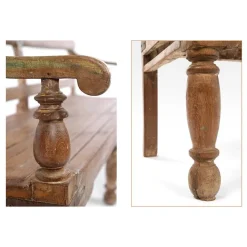 Pamono Wooden Bench Sale