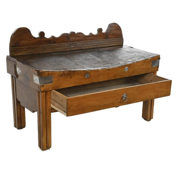Pamono Wooden Butcher's Block, 1800s Discount