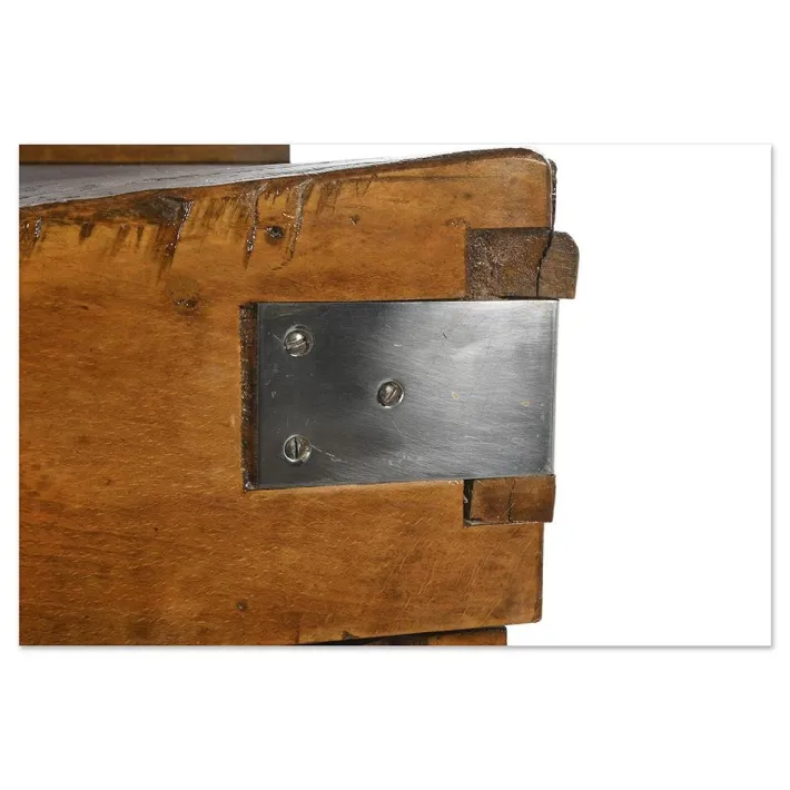 Pamono Wooden Butcher's Block, 1800s Discount