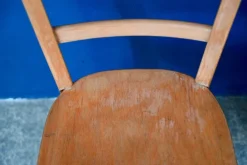 Pamono Wooden Children's Bistro Chair, 1950s Clearance
