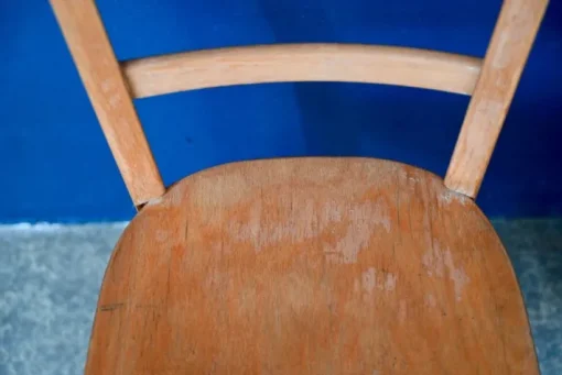 Pamono Wooden Children's Bistro Chair, 1950s Clearance