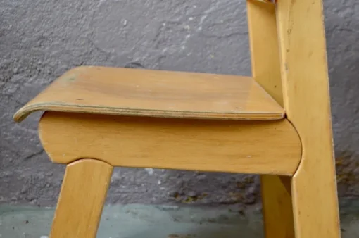 Pamono Wooden Childrens Chair, 1960s Clearance