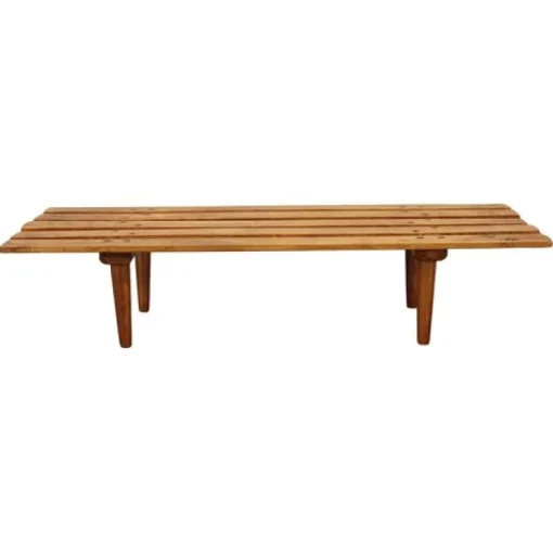 Pamono Wooden Flower Pot Bench, Former Czechoslovakia, 1970s Discount