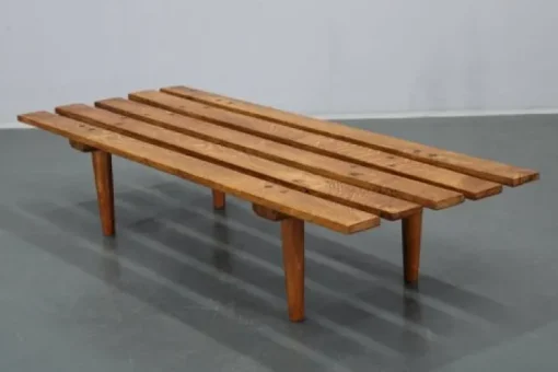 Pamono Wooden Flower Pot Bench, Former Czechoslovakia, 1970s Discount