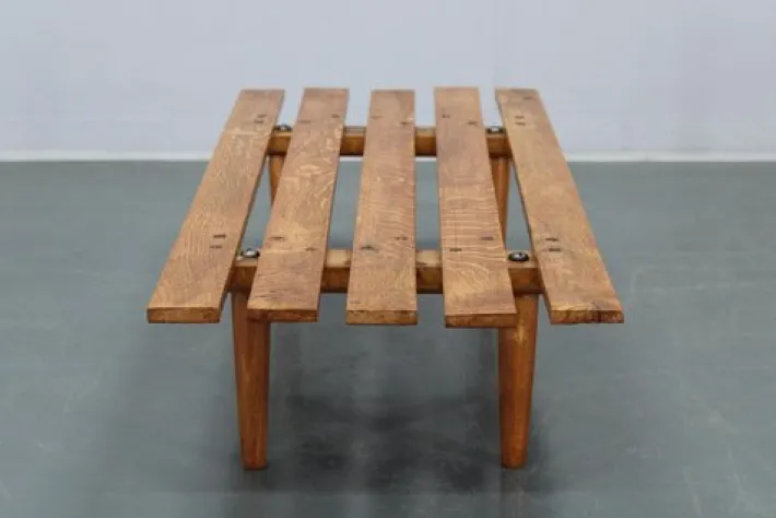 Pamono Wooden Flower Pot Bench, Former Czechoslovakia, 1970s Discount