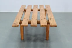 Pamono Wooden Flower Pot Bench, Former Czechoslovakia, 1970s Discount