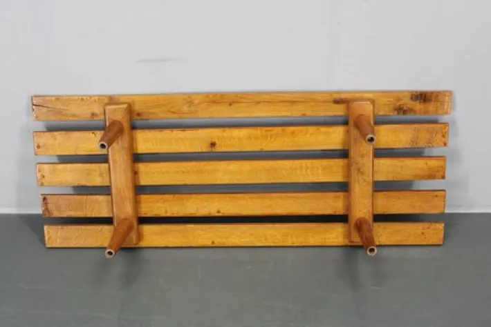 Pamono Wooden Flower Pot Bench, Former Czechoslovakia, 1970s Discount