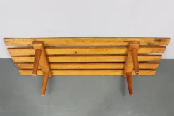 Pamono Wooden Flower Pot Bench, Former Czechoslovakia, 1970s Discount