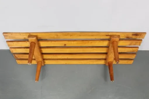 Pamono Wooden Flower Pot Bench, Former Czechoslovakia, 1970s Discount