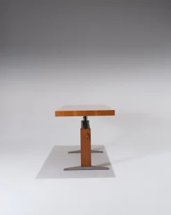 Pamono Wooden Height-Adjustable Dining Table, 1970s Outlet