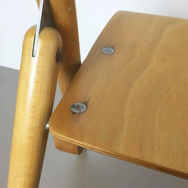 Pamono Wooden Se18 Childrens Chair by Egon Eiermann for Wilde & Spieth, Germany, 1950s Discount