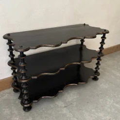 Pamono Wooden Shelf on Stand Discount