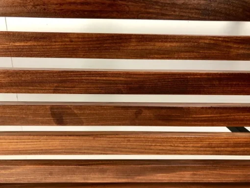 Pamono Wooden Slatted Bench from the Wiener Werkstätten, 1960s Online