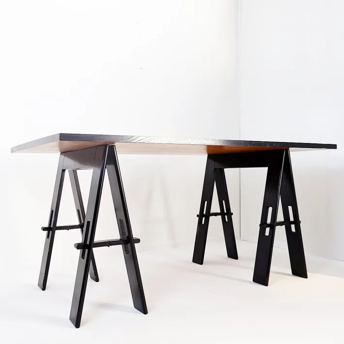 Pamono Wooden Table by De Pas, D'Urbino and Lomazzi for Acerbis, Italy, 1960s Hot