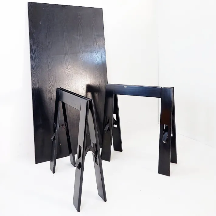 Pamono Wooden Table by De Pas, D'Urbino and Lomazzi for Acerbis, Italy, 1960s Hot