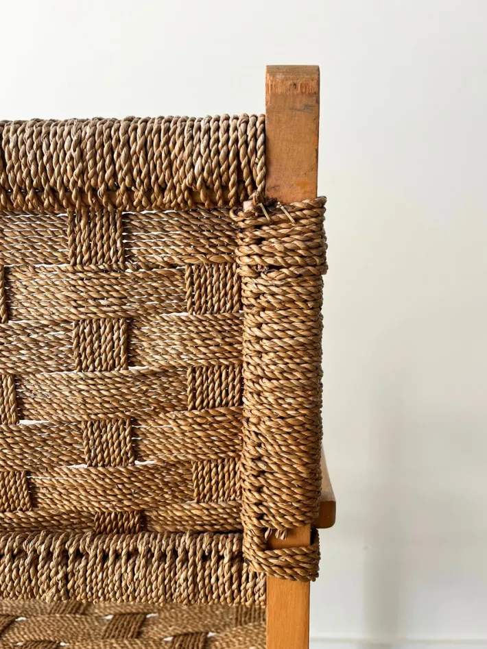 Pamono Woven Bentwood Bench by Axel Larsson for Bodafors, 1940 Discount