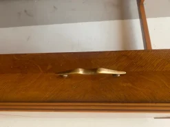 Pamono Writing Desk with Folding Mirror and Drawer attributed to Giò Ponti, Italy, 1950s New