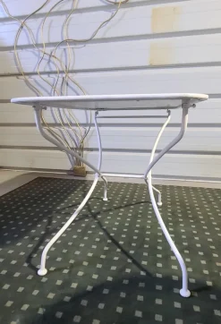 Pamono Wrought Iron Garden Table, 1900s Best