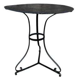 Pamono Wrought Iron Pedestal Table, France Online