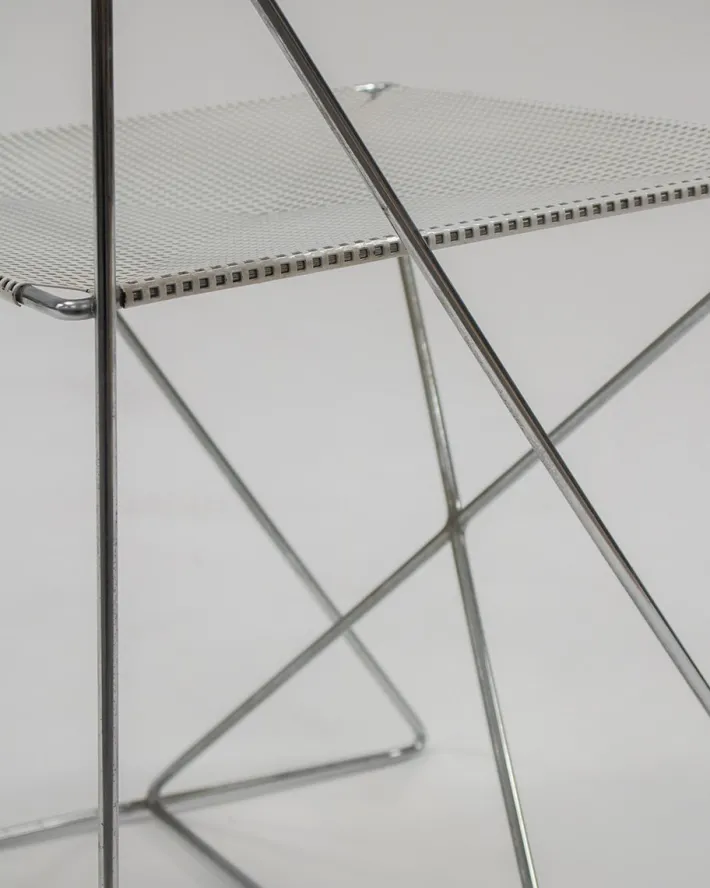 Pamono X-Line Chair by Niels Jørgen Haugesen, 1970s New