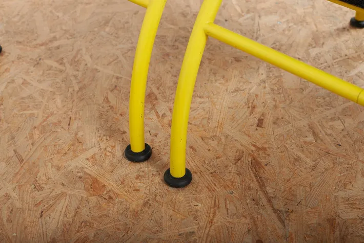 Pamono Yellow Tubular Steel Armchairs with Black Bakelite Armrests and Feet and Kvadrat Upholstery from Embru, 1934, Set of 2 Discount